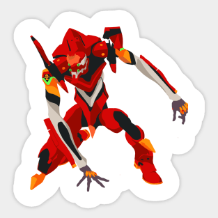 Eva Unit 02 Sticker